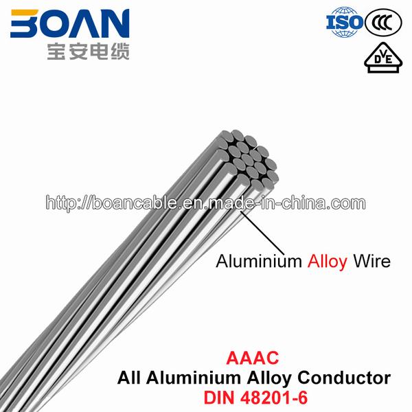 Chine 
                                 AAAC Conductor, tous les conducteurs en alliage aluminium (DIN 48201-6)                              fabrication et fournisseur