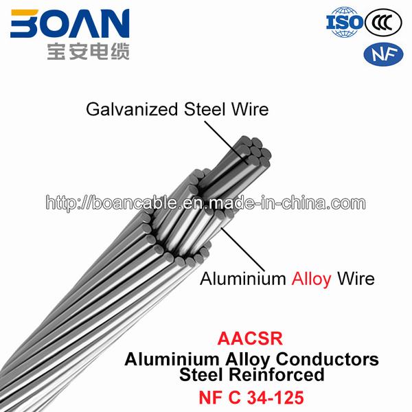 
                                 Aacsr, l'acciaio dei conduttori della lega di alluminio ha rinforzato (N-F C 34-125)                            