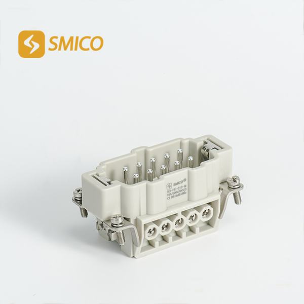 China 
                        05100330100 He Series High Voltage Inserts He-010 16A 830V 3+2+E Pin Heavy Duty Connector
                      manufacture and supplier
