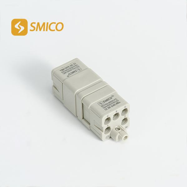 China 
                        09120053101 Hq-005-FC Hdc Industrial Hq Series Heavy Duty Connector 5pins Connector
                      manufacture and supplier