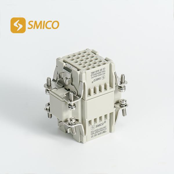 China 
                        09160243001, 09160243101 HDD-024-Mc, HDD-024-FC Heavy Duty Connectors Industrial Crimp
                      manufacture and supplier