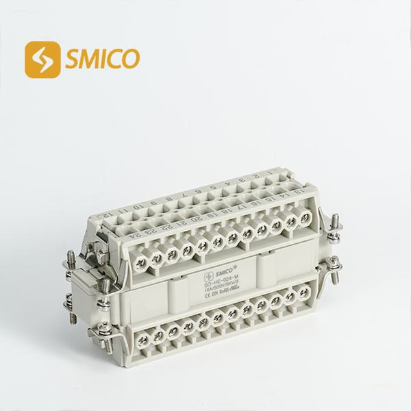 China 
                        09330242701 So-He-024-F 16A 500V 48pin Famale Multi Cable Terminal Connectors
                      manufacture and supplier