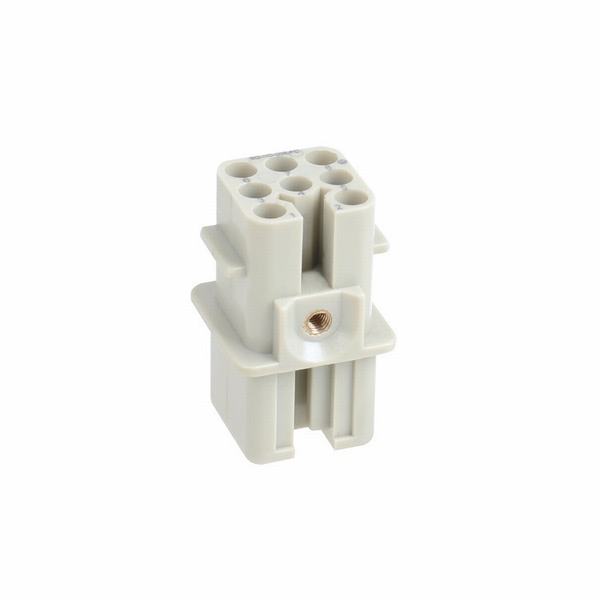 China 
                        09360083101 8 Pin Heavy Duty Connector Power Electric Crimp Terminal Cable Connector Rectangular Connector Female Insert
                      manufacture and supplier