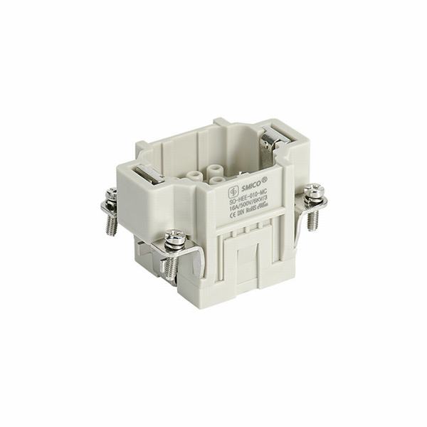 China 
                        Crimp Insert Cable Hee-010 Heavy Duty Rectangular Connector 10 Pin 09320103001
                      manufacture and supplier