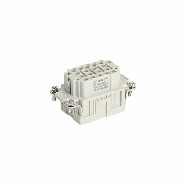 China 
                        Crimp Terminal Heavy Duty 18 Pin Connector Plug Socket Waterproof Connector Rectangular Connector 09320183101 09320183001
                      manufacture and supplier
