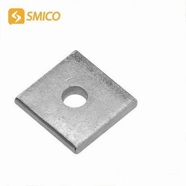 Chine 
                                 Rondelle carrée en acier galvanisé, plaque carrée, le lien Accessoires matériels                              fabrication et fournisseur