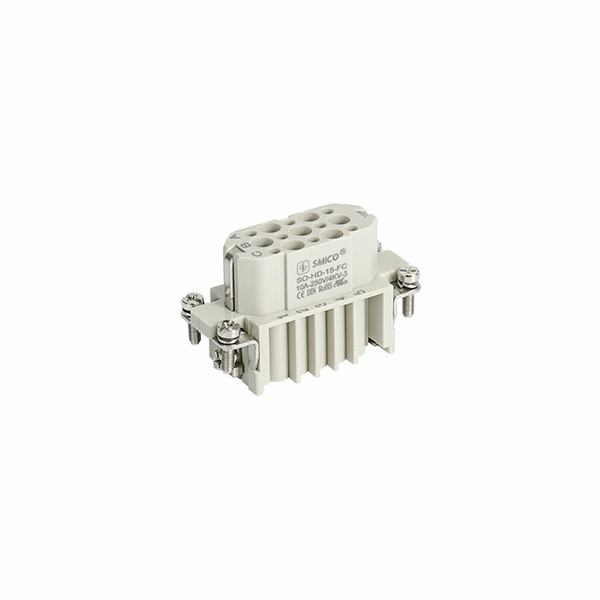 China 
                        HD Series 15 Pole Heavy Duty Multi Pin Connector 10 AMP Electrical Connectors 09210153101
                      manufacture and supplier