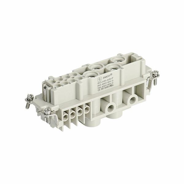 China 
                                 HK-004/8-F Conector rectangular para Servicio Pesado impermeable 09380122701 Conectores eléctricos industriales                              fabricante y proveedor
