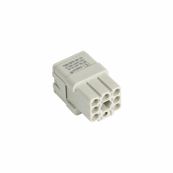 China 
                        Hq Series 7 Pin Multipole Connectors Compact Connector with Silver Plated Contact 09120073101
                      manufacture and supplier