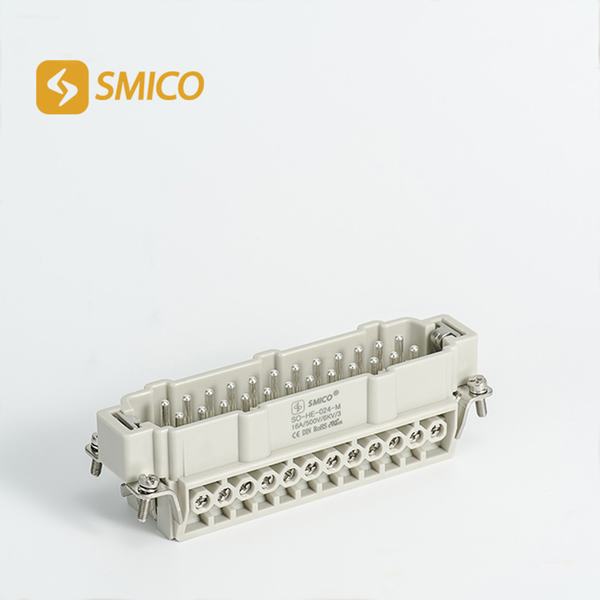 China 
                                 Smico él-024 resistente al agua IP65 Conector de servicio pesado                              fabricante y proveedor
