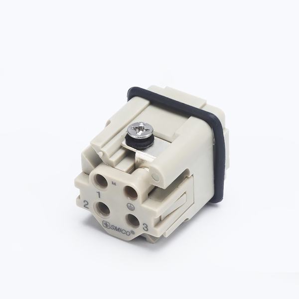 China 
                        So-Ha-003-M Male 3 Pin Heavy Duty Connector Multi-Pole Cable Connector Electric Wire Connector
                      manufacture and supplier