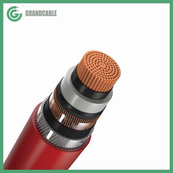China 
                        33kV Single core 1CX500mm2 XLPE AWA Armoured copper cable for 33/11kV Substation
                      manufacture and supplier