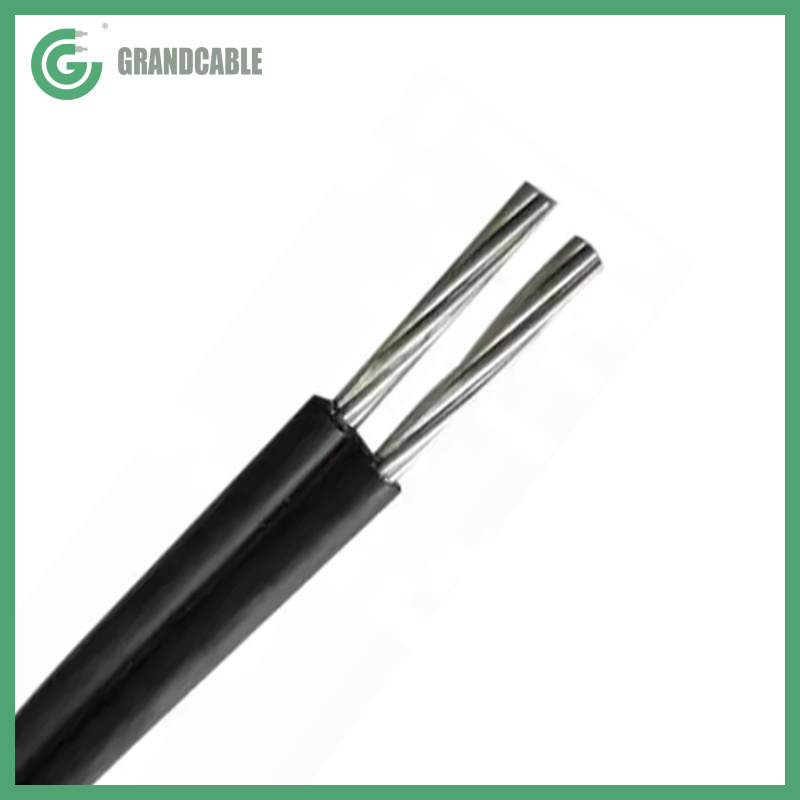 
                CABO BT 0.6/1kV LXS 2x16mm2 Aluminum Conductor XLPE Insulation Aerial Bundled Cable
            