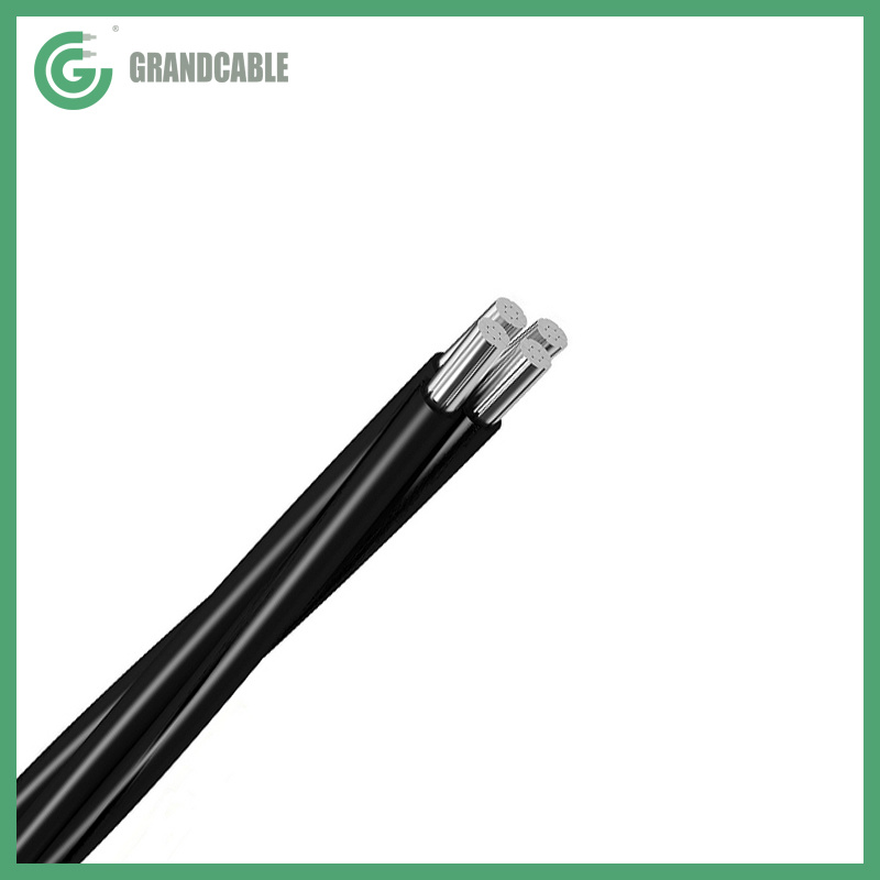 
                CABO BT 0.6/1kV LXS 4x16mm2 Aluminum Conductor XLPE Insulation Aerial Bundled Cable
            