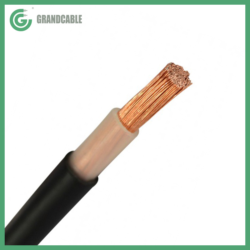 
                Conducteur en cuivre souple 4x25mm2 RV-K BS EN 60502-1 XLPE Câble d′alimentation en PVC 0.6/1kV
            