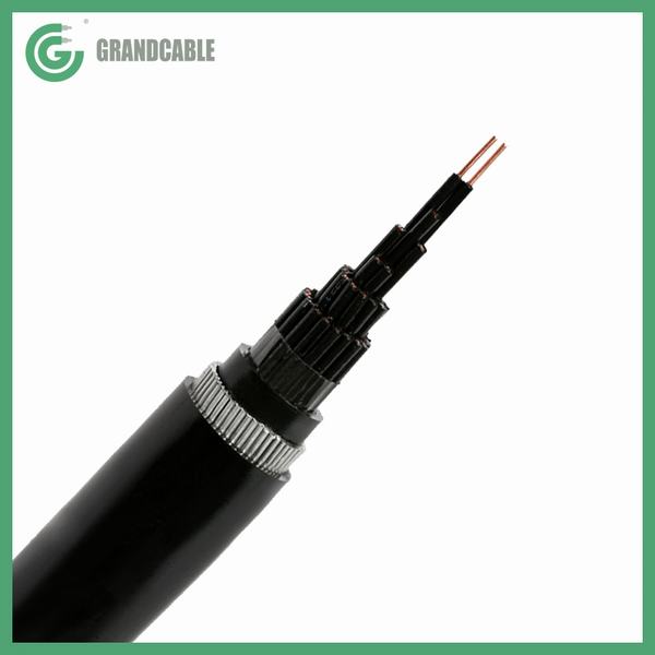 
                                 Cable de control de cobre de Swa cx2.5 8mm2 aislados con PVC, y recubiertos de 33/11kv subestación                            