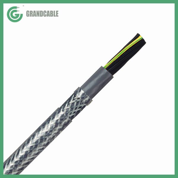 China 
                        YCY-JZ Flexible Copper Control Cable with Tinned Copper Braided Screen 500 V Transparent PVC Sheath 300/500V
                      manufacture and supplier