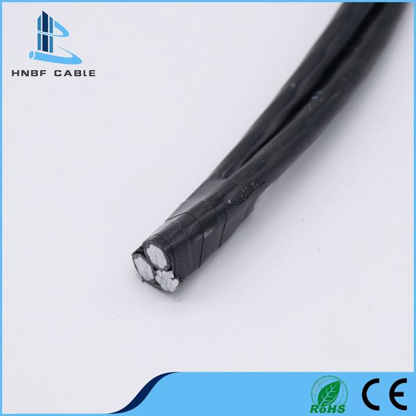 China 
                                 0.6/1.0kv XLPE Conductor de aluminio/cobre/PE/aislamiento de PVC 3*70sqmm Cable trenzado de ABC                              fabricante y proveedor