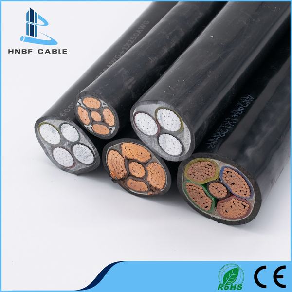 China 
                                 0.6/1kv XLPE de conductores de aluminio/cobre del cable de alimentación aislado                              fabricante y proveedor