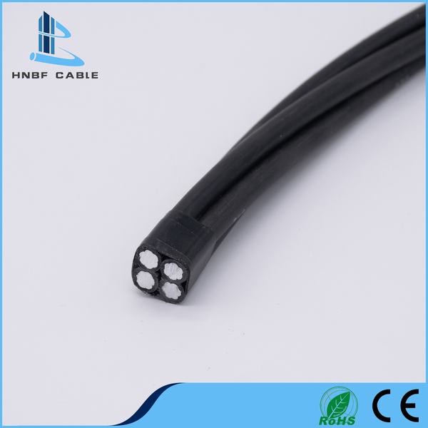 Chine 
                                 Câble de descente service 0.6/1kv AAC/ACSR/AAAC Conducteur câble isolés en polyéthylène réticulé ABC                              fabrication et fournisseur