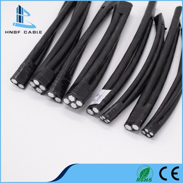 Chine 
                                 1/0 câble ABC jauge Triplex Câble isolé en polyéthylène réticulé ABC                              fabrication et fournisseur