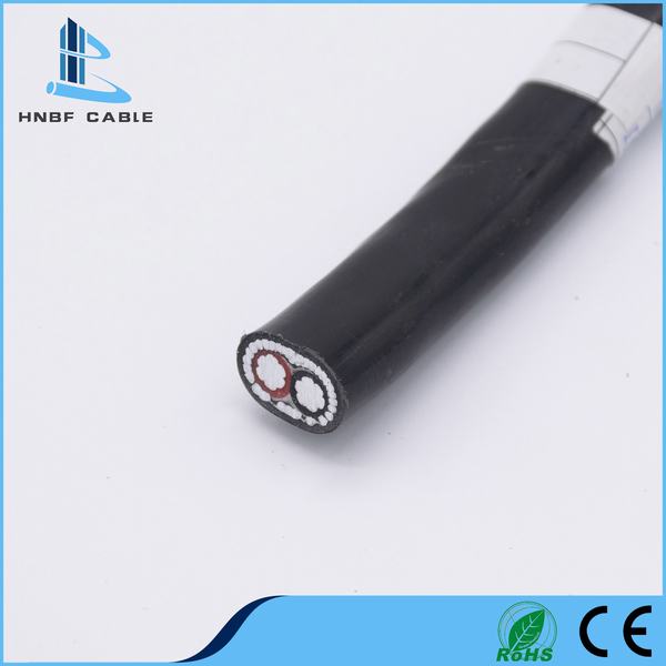 China 
                                 2*6 AWG Conductor de aluminio aislante XLPE Cable concéntrico                              fabricante y proveedor