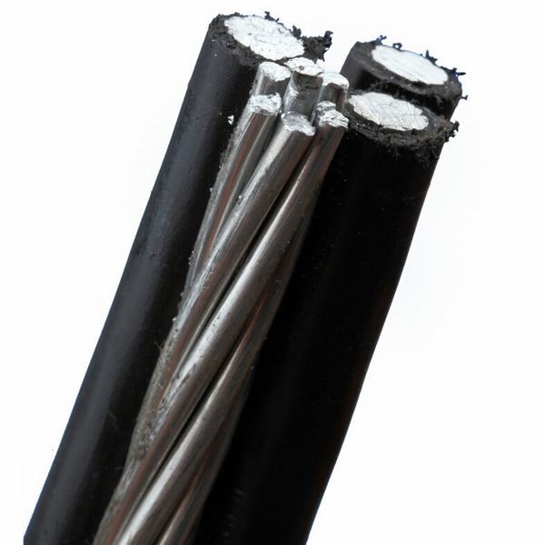 China 
                        3*2/0AWG+2/0AWG XLPE Insulated Quadraplex Service Drop Cable ABC
                      manufacture and supplier
