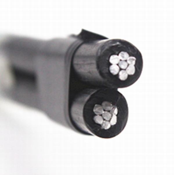 China 
                        ASTM Standard Service Drop Duplex Cable ABC Overhead Cable Prices
                      manufacture and supplier