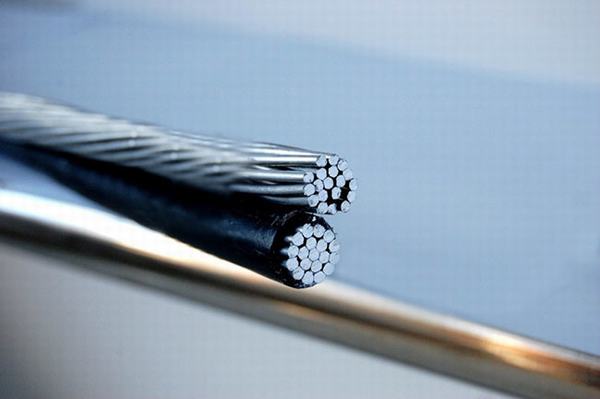 China 
                        Aluminum Conductor Duplex Service Drop PE Insulated ABC Cable
                      manufacture and supplier
