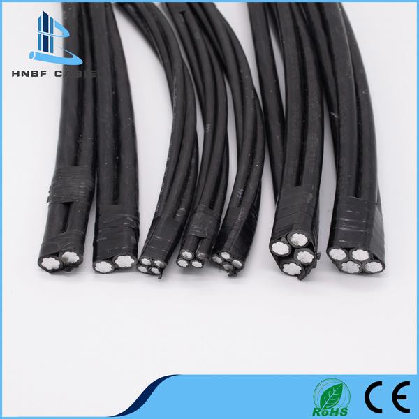 China 
                        Aluminum Conductor XLPE/PE Insulated 2*185samm Overhead Aerial Bundled ABC Cable
                      manufacture and supplier