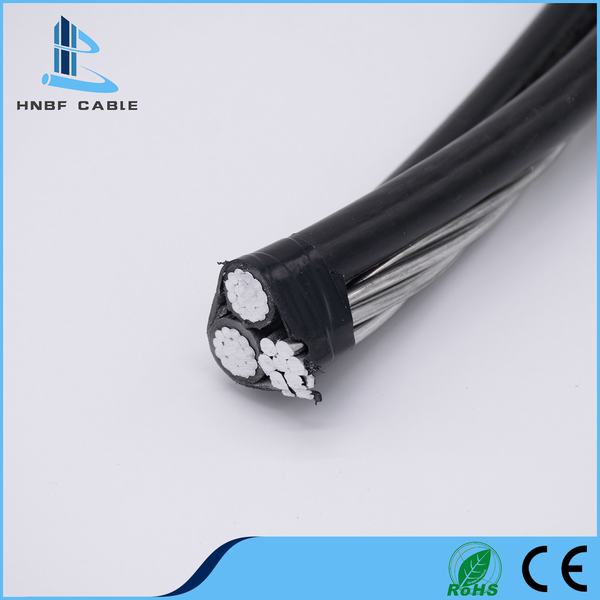 China 
                                 1*1/0de baja tensión AWG+1/0AWG servicio de cable dúplex caída Cable ABC                              fabricante y proveedor