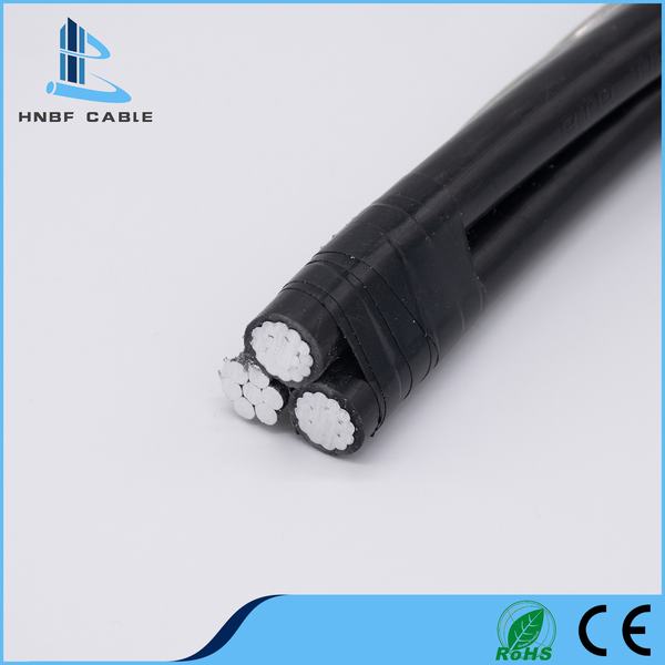 China 
                                 3X de baja tensión XLPE2/0AWG de aluminio con aislamiento de cable de transparencias                              fabricante y proveedor
