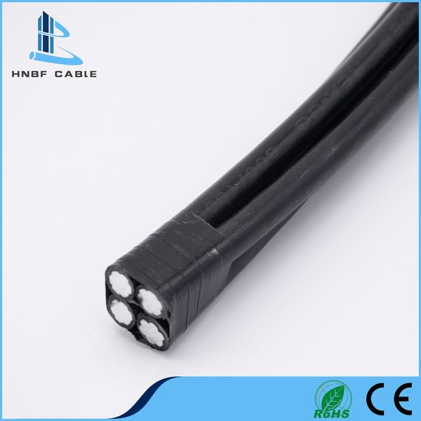 Chine 
                                 Câble antenne basse tension bouchonné, multi-coeurs, des conducteurs en aluminium, 0.6/1kv câble ABC                              fabrication et fournisseur