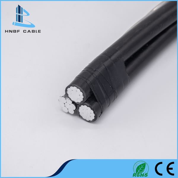 China 
                                 Servicio de cable de bajada Triplex Coductor de aluminio con aislamiento XLPE Cable ABC                              fabricante y proveedor
