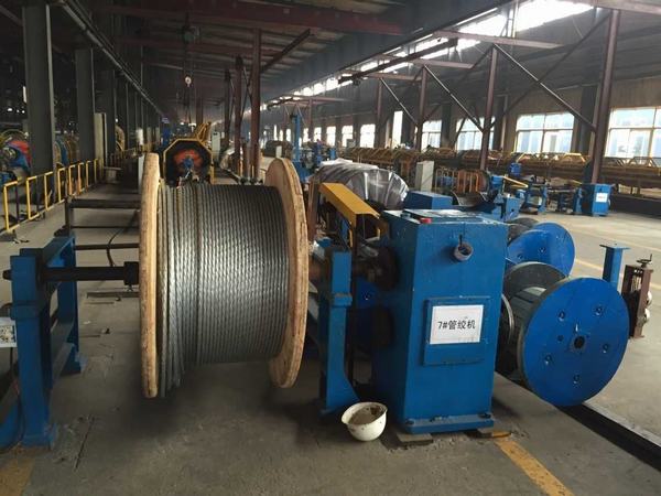 China 
                        7/3.05mm, 7/3.45mm, 7/4.0mm, 19/1.8mm, 19/2.3mm. Stranded Galvanized Steel Wire (GSW)
                      manufacture and supplier
