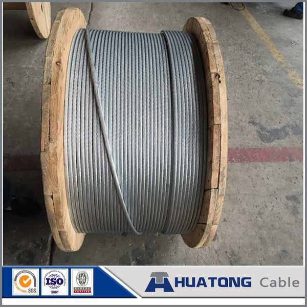 China 
                                 Alambre de acero galvanizado en caliente para el núcleo, Guy ACSR Alambre, cable de la estancia                              fabricante y proveedor