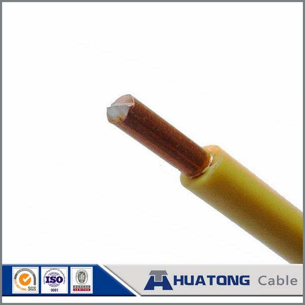 Chine 
                                 Conducteur en cuivre IEC 60227 isolant en PVC le fil électrique 6mm2                              fabrication et fournisseur