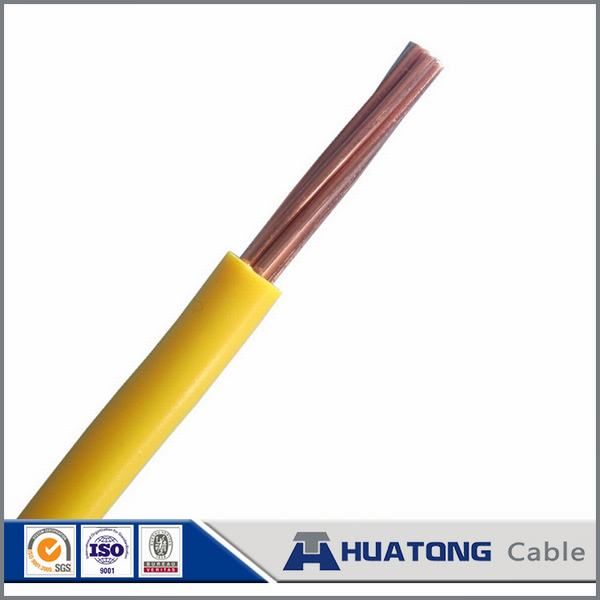 Chine 
                                 Conducteur en cuivre IEC 60227 isolant en PVC le fil électrique BV 1,5mm2                              fabrication et fournisseur