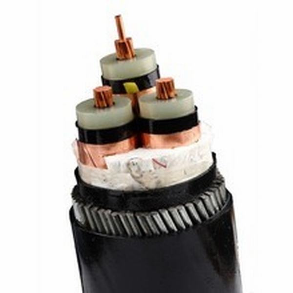 China 
                                 IEC60502-2 Insualted XLPE subterráneos blindados Cable de cobre de 12/20kv 3x95mm2                              fabricante y proveedor