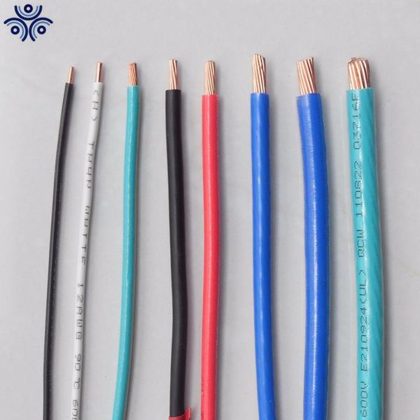 China 
                                 12AWG núcleo de cobre aislados con PVC, Cable eléctrico de la chaqueta de nylon                              fabricante y proveedor