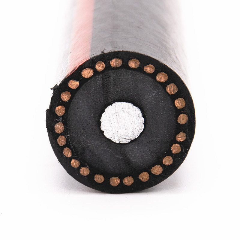 
                0AWG/0AWG 4/25kV 2 cable de aluminio XLP MV de revestimiento de LLDPE Urd Con homologación UL
            