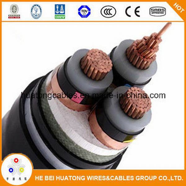 Chine 
                                 33kv isolation XLPE moyenne tension du câble d'alimentation                              fabrication et fournisseur