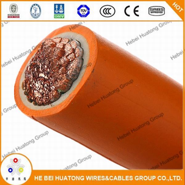 China 
                        4/0AWG Rubber Insulated Welding Electrical Cable
                      manufacture and supplier