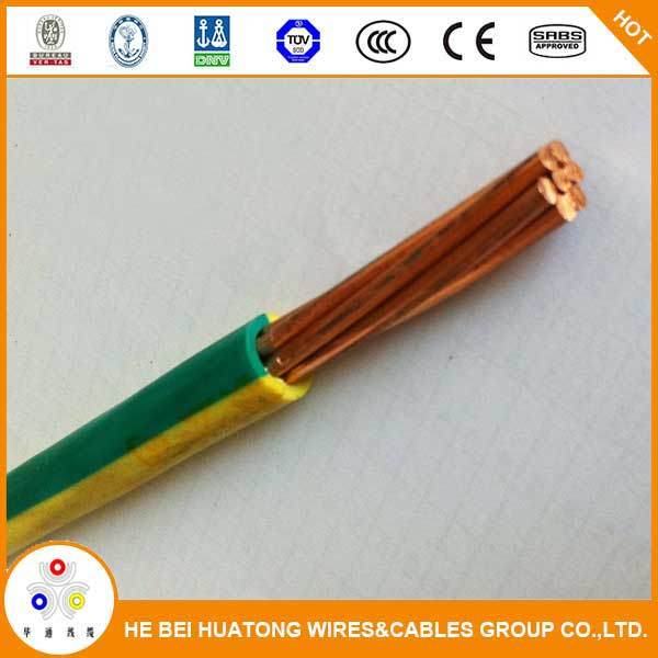 China 
                                 450/750V Cable eléctrico de núcleo único Conductor de cobre de aislamiento de PVC Venta caliente                              fabricante y proveedor