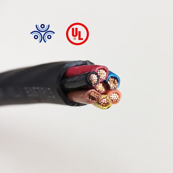 
                                 4 основных 1/0AWG Thhn Core ПВХ оболочки троса привода лотка Tc 600V, кабель питания электрического кабеля метро                            
