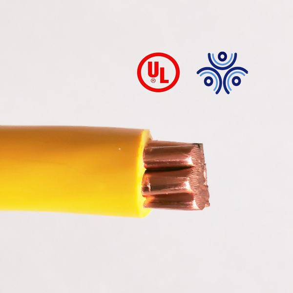 Cina 
                                 cavo elettrico di rame del PVC dell'UL di 8AWG 10AWG 12AWG 14AWG Thw TW                              produzione e fornitore
