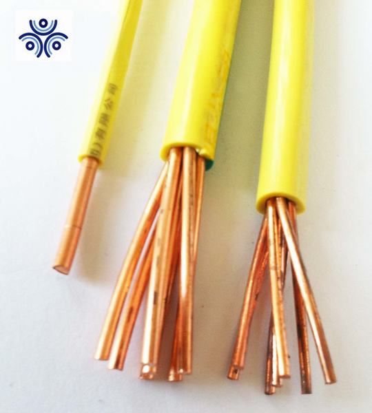 China 
                                 Núcleo de cobre de 16 mm de cable tipo BV Cu/PVC IEC60227 Cable 450/750V                              fabricante y proveedor