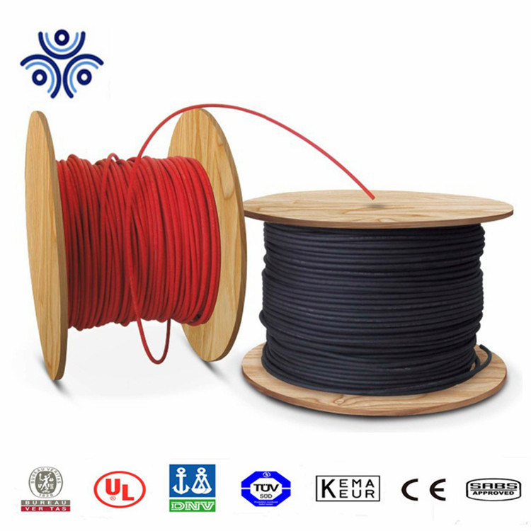 
                Electric UL4703 Listed/TUV/RoHS H1z2z2K UV Resistant DC 4mm 6mm PV/PV1f Wire for Solar Panel DC Cable 10 AWG/12 AWG Cord Price
            