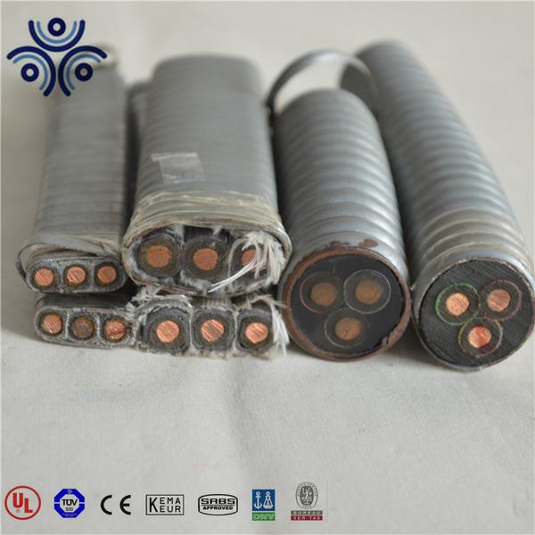 China 
                        Esp Cable with EPDM Insulated and Lead Sheathed, Galvanize Armoured, Round/Flat Esp/Submersible Oil Pump Cable 3*10mm2 3*16mm2 Flat Qypn, Qypny, 300/500V
                      manufacture and supplier