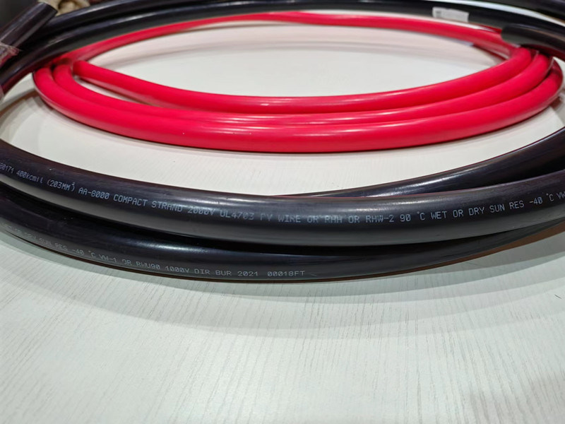 China 
                Good Price Construction XLPE 12AWG -1000kcmil Power Cable Solar PV RW90 Wire
             on sale